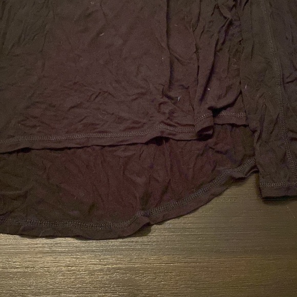 BCBGeneration Large Black Long Sleeve Shirt - Picture 2 of 5